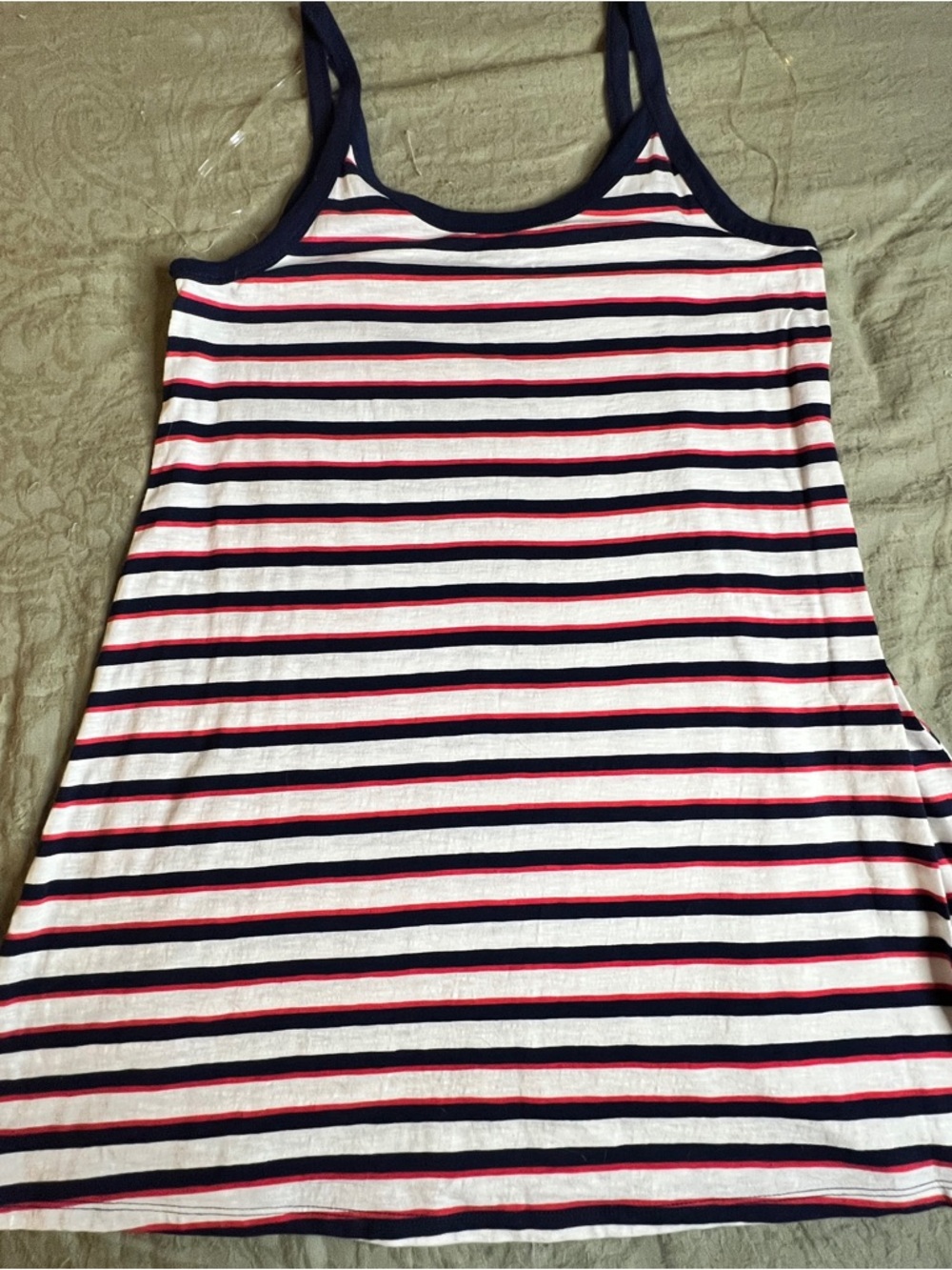 Universal Thread Women’s Patriotic Red/White/Blue Dress Size L 100% Cotton